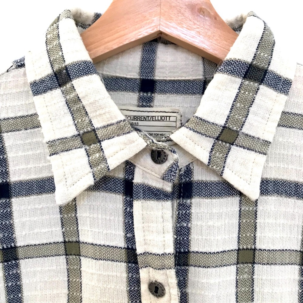 Current Elliott Plaid Button Down - image 1